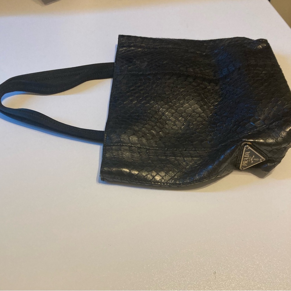 Prada Black Python Mini Tote - Picture 11 of 16